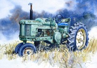 Old tractor