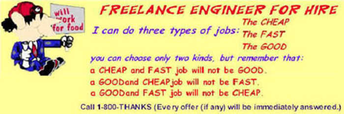 Freelance engineer 